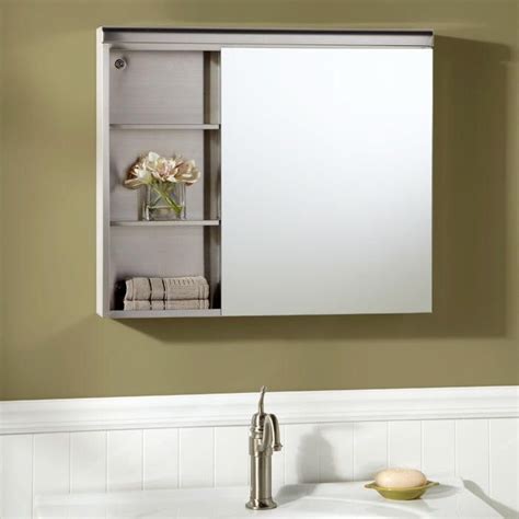 cascara stainless steel medicine cabinet|wall mounted medicine cabinets.